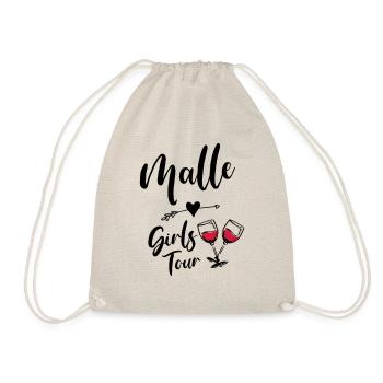 malle girls tour - Turnbeutel - Natur - Vorne