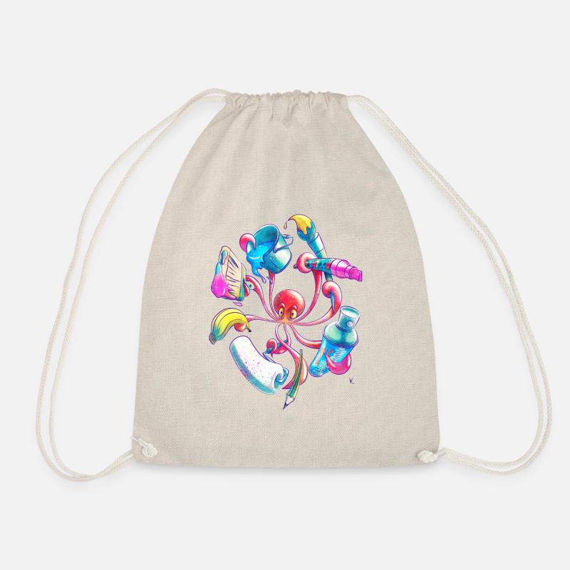Pulpograffer - Drawstring Bag - nature