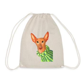 podenco - Sac de sport léger - nature - Devant