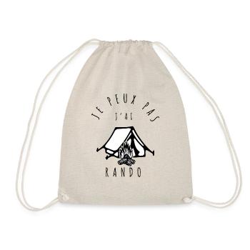 RANDO - Je peux pas, j'ai rando bestseller - Sac de sport léger - nature - Devant