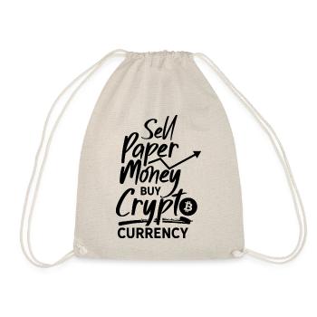Cryptowährung Krypto Crypto Trader Kryptowährung - Turnbeutel - Natur - Vorne