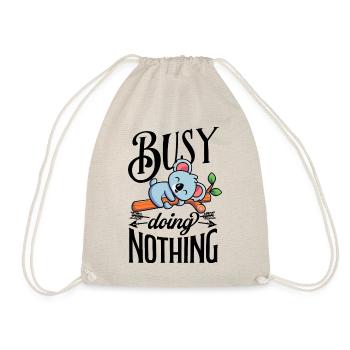Koala busy doing nothing - Drawstring Bag - nature - Front