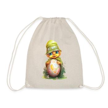 Sweet Little Monster - Drawstring Bag - nature - Front