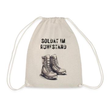 Retired soldier - Drawstring Bag - nature - Front