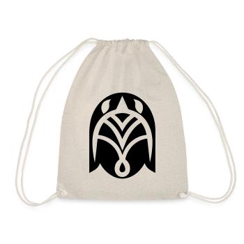 Wikingerhelm Krieger - Turnbeutel - Natur - Vorne
