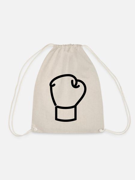 Boxhandschuh - Turnbeutel - Natur