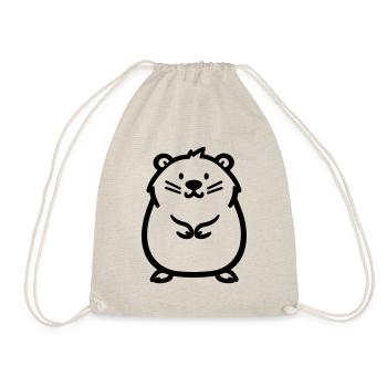Beaver - Drawstring Bag - nature - Front