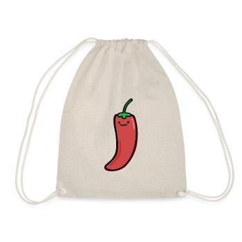 Chili pepper - Drawstring Bag - nature - Front