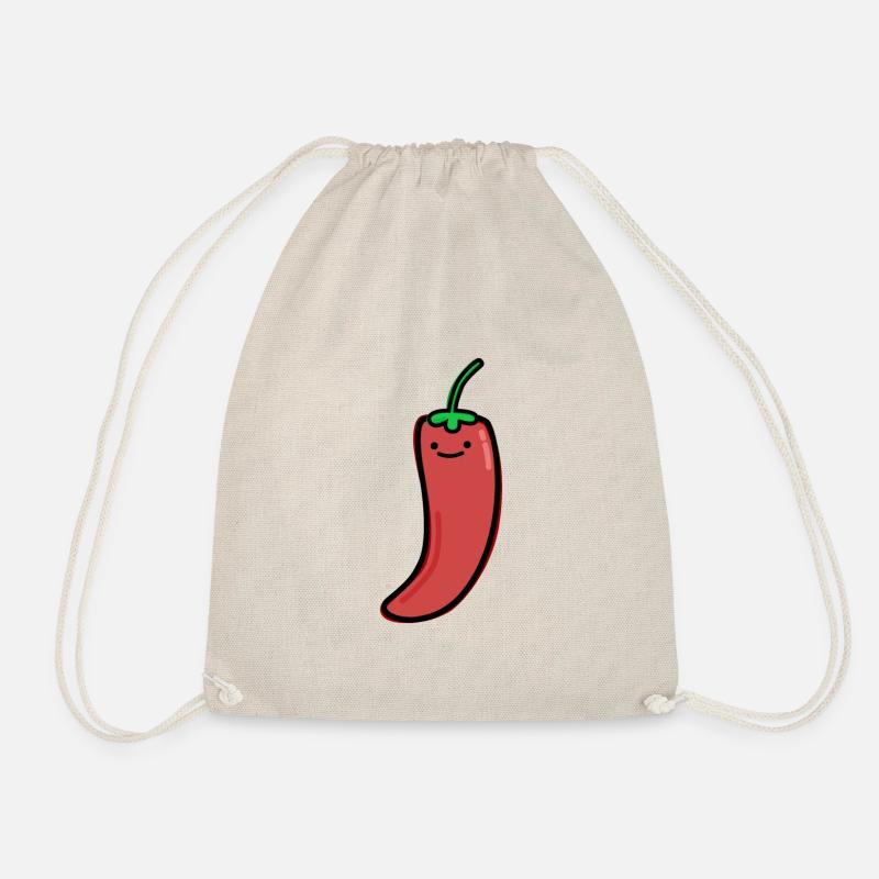 Chili-Pfeffer - Turnbeutel - Natur