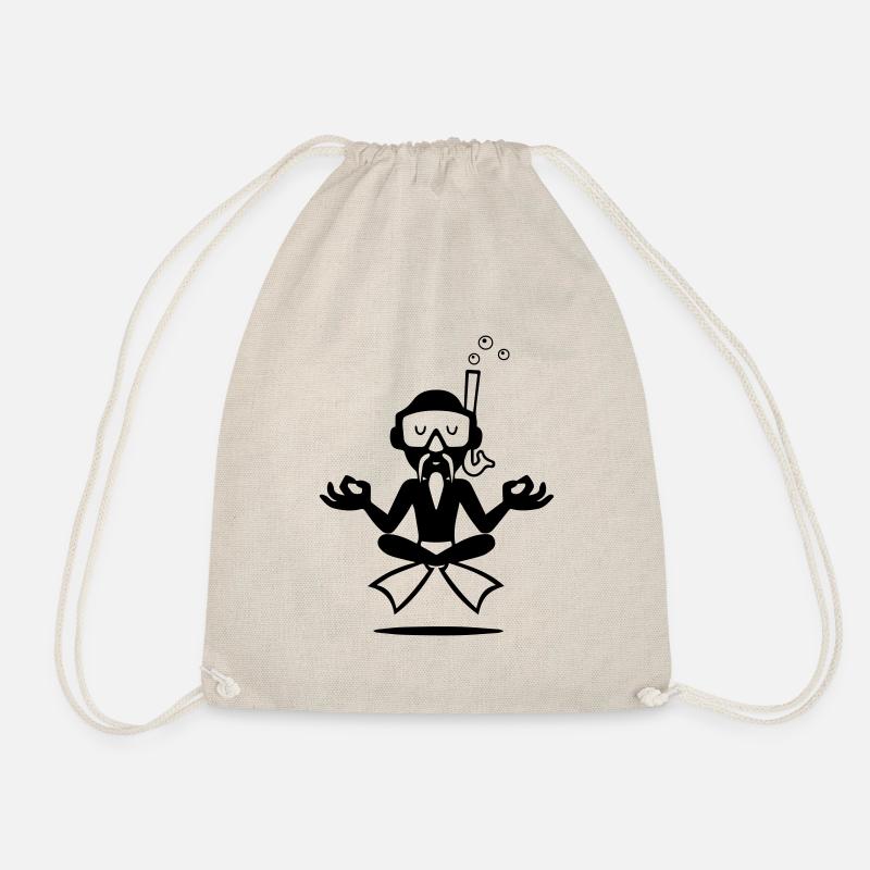 Dive Master - Drawstring Bag - nature