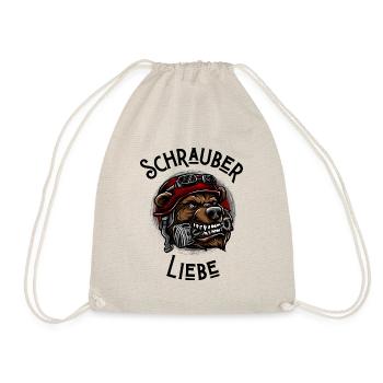 Screwdriver love - Drawstring Bag - nature - Front