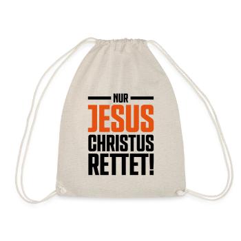 Jésus sauve - Sac de sport léger - nature - Devant