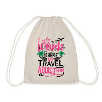 Je ne travaille que Prime - Sac de sport léger - nature - Devant