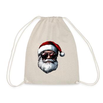 Père Noël élégant - Sac de sport léger - nature - Devant