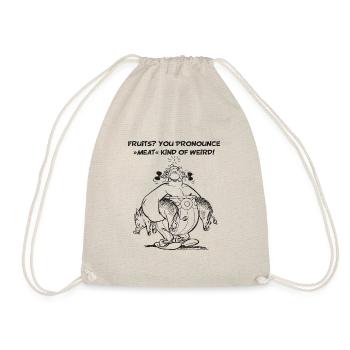 Asterix Fruits B W - Sac de sport léger - nature - Devant