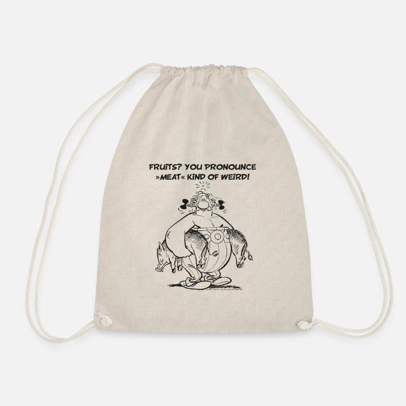 Asterix & Obelix - Fruits? - Drawstring Bag - nature