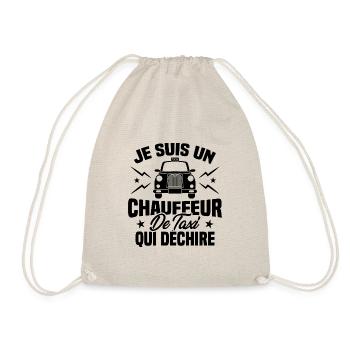 Je Suis Un Chauffeur De Taxi Qui Déchire - Sac de sport léger - nature - Devant