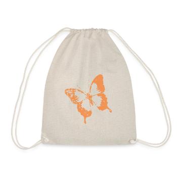beautiful butterfly - Drawstring Bag - nature - Front