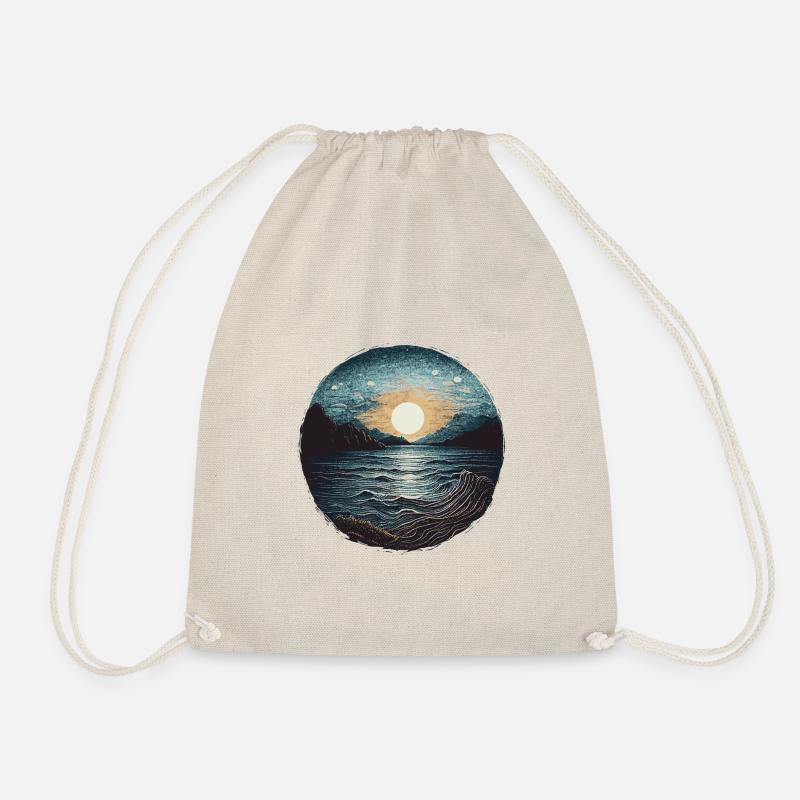 Nostalgia Asia - Drawstring Bag - nature