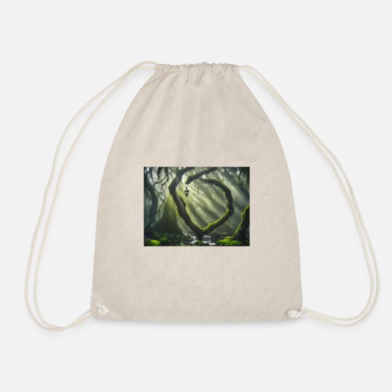 Enchanted forest - Drawstring Bag - nature