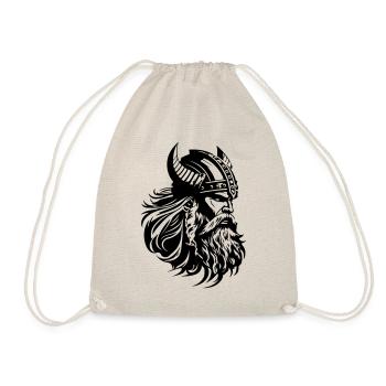 Viking Head Warrior Viking - Sac de sport léger - nature - Devant