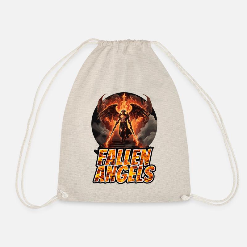 Angel - Drawstring Bag - nature