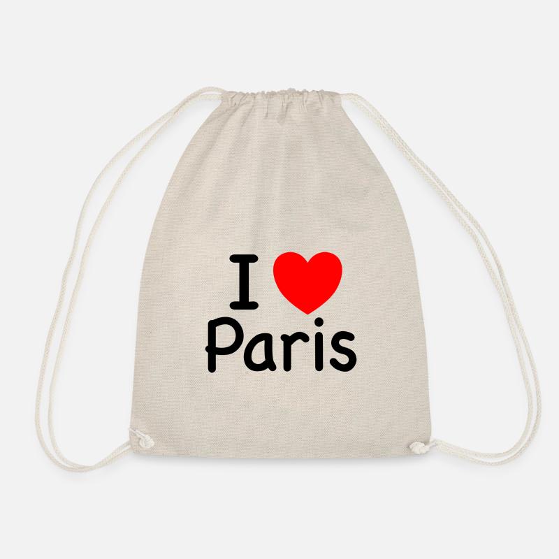 I love Paris - Turnbeutel - Natur