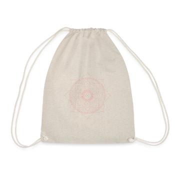 Yoga Namaste - Drawstring Bag - nature - Front