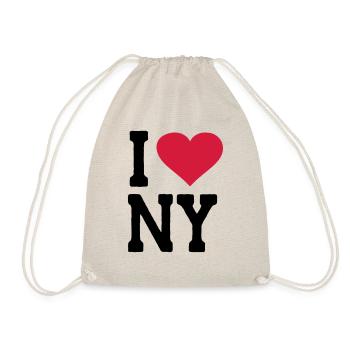 I Love NY New York - Sac de sport léger - nature - Devant