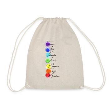 Chakra - Turnbeutel - Natur - Vorne