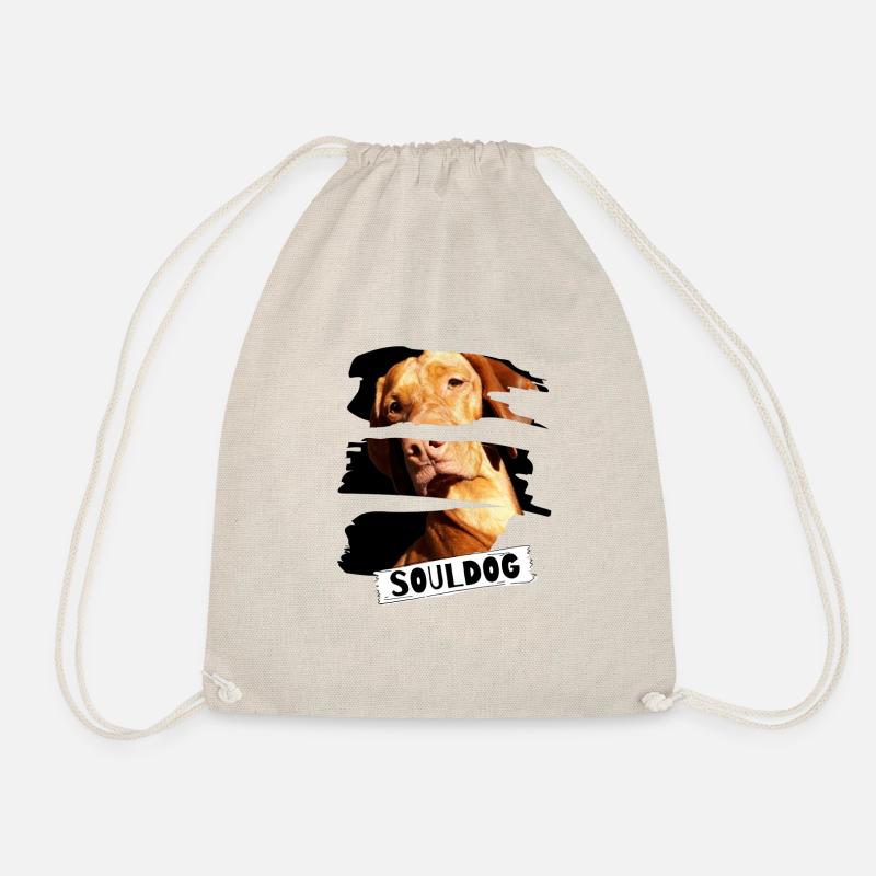 Vizsla - Souldog! - Drawstring Bag - nature
