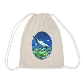 Marine life - Drawstring Bag - nature - Front
