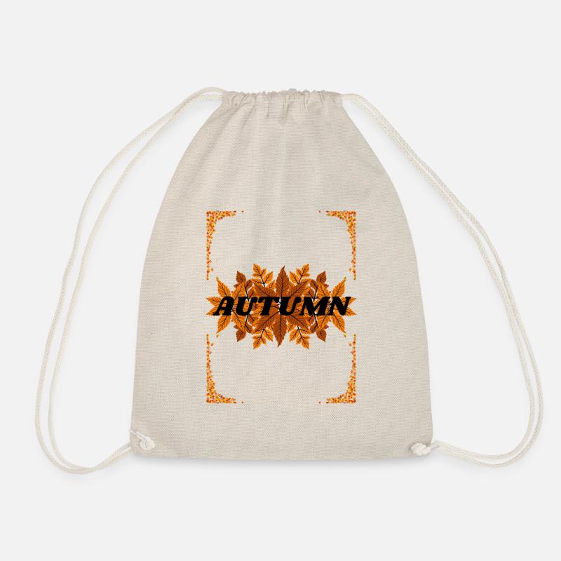Autumn - Drawstring Bag - nature