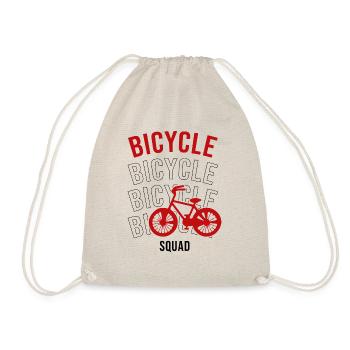 Bicycle Squad Nachhaltige Mobilität - Turnbeutel - Natur - Vorne