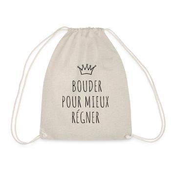 bouder pour mieux régner - Sac de sport léger - nature - Devant