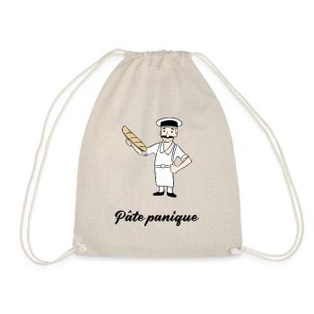 Pâte panique - Sac de sport léger - nature - Devant