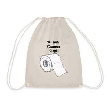« Les petits plaisirs de la vie » design amusant - Sac de sport léger - nature - Devant