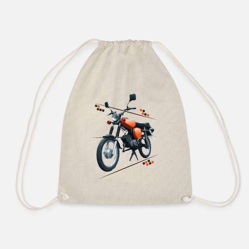 Moped - Turnbeutel - Natur