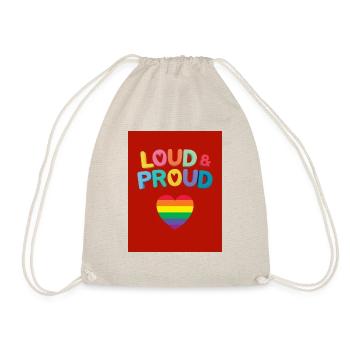 Pride - Turnbeutel - Natur - Vorne