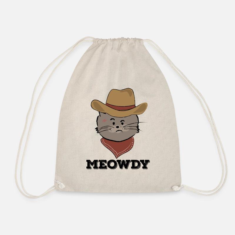 meowdy rot - Turnbeutel - Natur