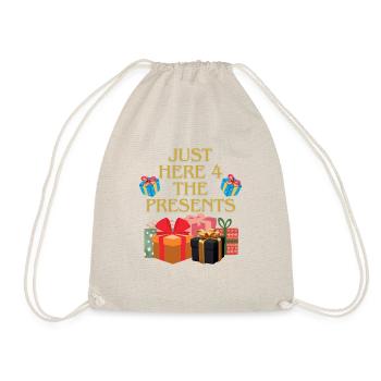 Funny Christmas - Funny Birthday - T-Shirt - Drawstring Bag - nature - Front