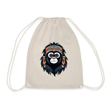 Gibbon - Turnbeutel - Natur - Vorne