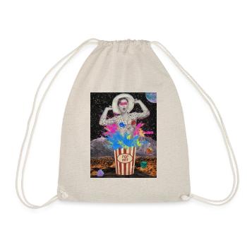 Pop Art Collage - Drawstring Bag - nature - Front
