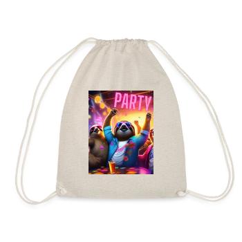 Party - Turnbeutel - Natur - Vorne