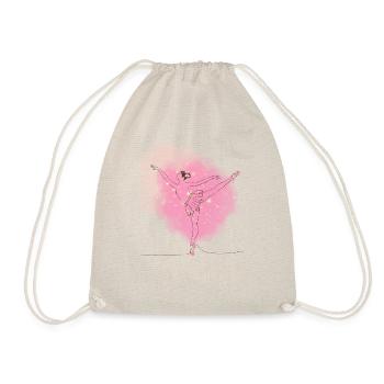 Ballerina - Drawstring Bag - nature - Front