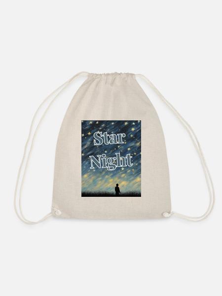 Star Night - Turnbeutel - Natur