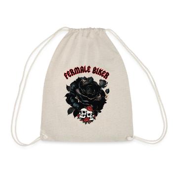 Fermale Bikers - Drawstring Bag - nature - Front