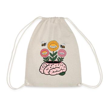Croissance consciente - Brain Blooming with Gratitude, La - Sac de sport léger - nature - Devant