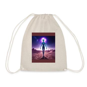 Alien - Turnbeutel - Natur - Vorne