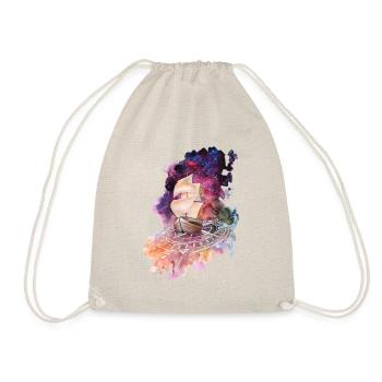 Space Ship - Drawstring Bag - nature - Front
